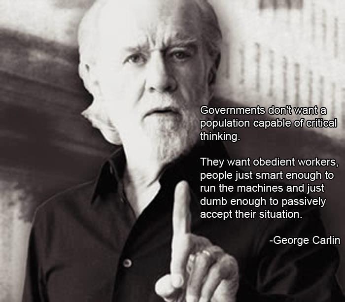 george carlin quote - George Carlin Quotes