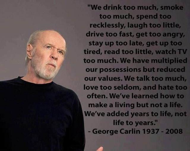 Image result for George Carlin quotes